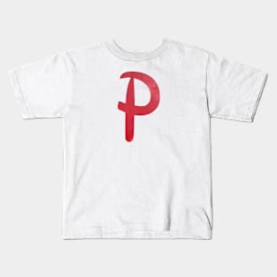 p Inspired Silhouette Kids T-Shirt